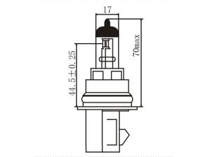 HB1 (9004) Auto Headlight Bulb