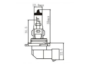 HB4 (9006) Auto Headlight Bulb