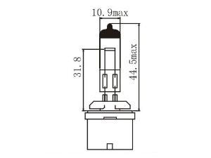 H27W/1 880 Auto Headlight Bulb