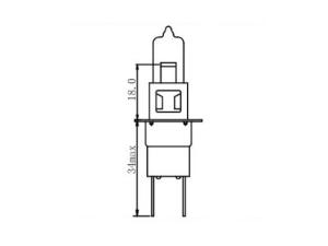 H3C Special Halogen Headlight