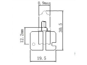 H2 Halogen Headlight Bulb