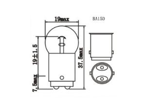 G18 R10W Indicator Lamp