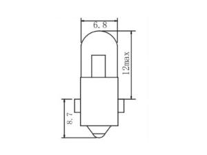 T7 Auto Miniature Bulb