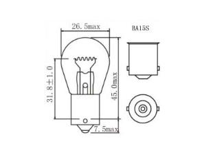 P21W 1156 Signal Bulbs