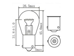 PY21W S25 Parking Lamp