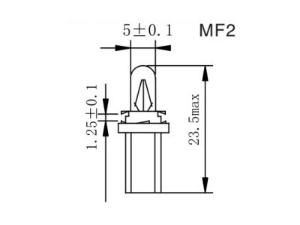 MF1,2,3,4 Dashboard Bulb