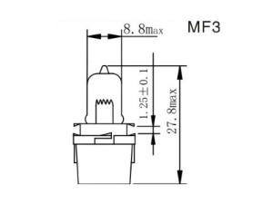 MF1,2,3,4 Dashboard Bulb