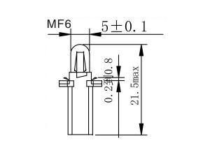 MF5,6,7,8,9 Dashboard Bulb